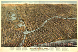 old mke river map